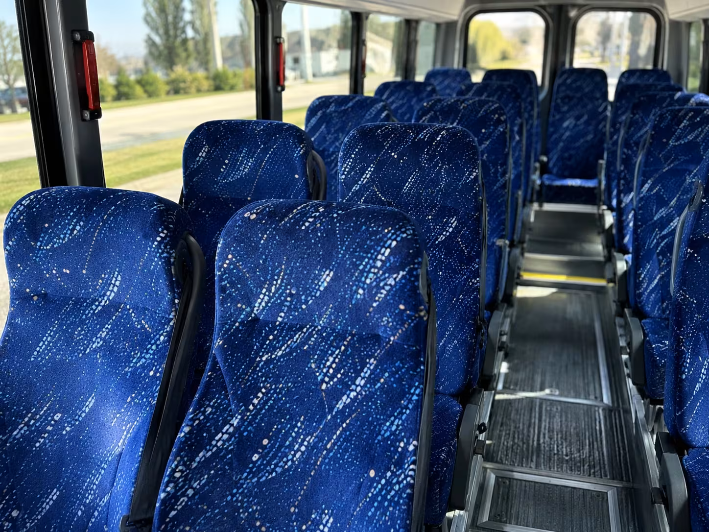 20 passenger minibus inside