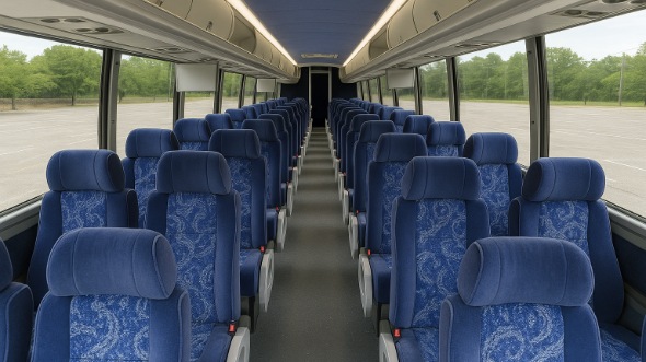 north port 54 passenger charter bus rental