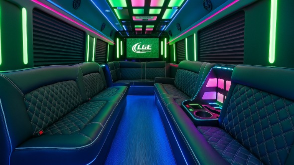 north port party bus rental inside