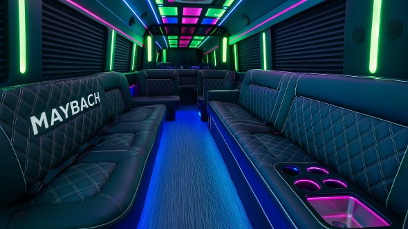party bus rental interior north port