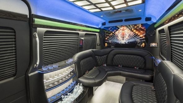 sprinter limo rental interior north port